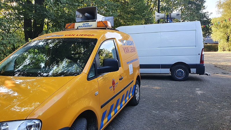 Mobiele geluidsinstallaties