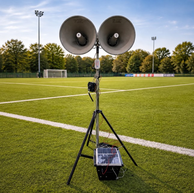 Waterdichte accuspeakers van Bas Nooijen Sound